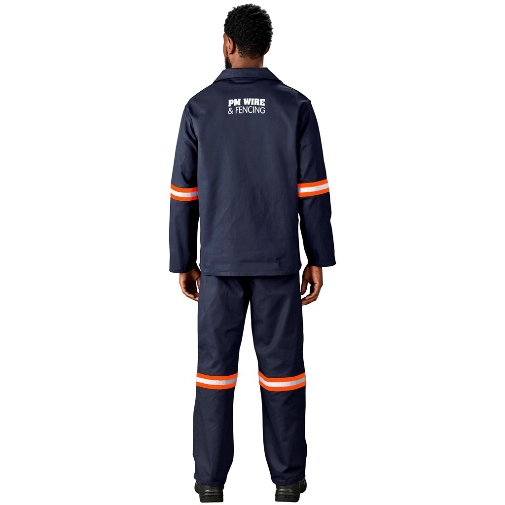 Artisan Premium 100% Cotton Jacket – Reflective Arms – Orange Tape