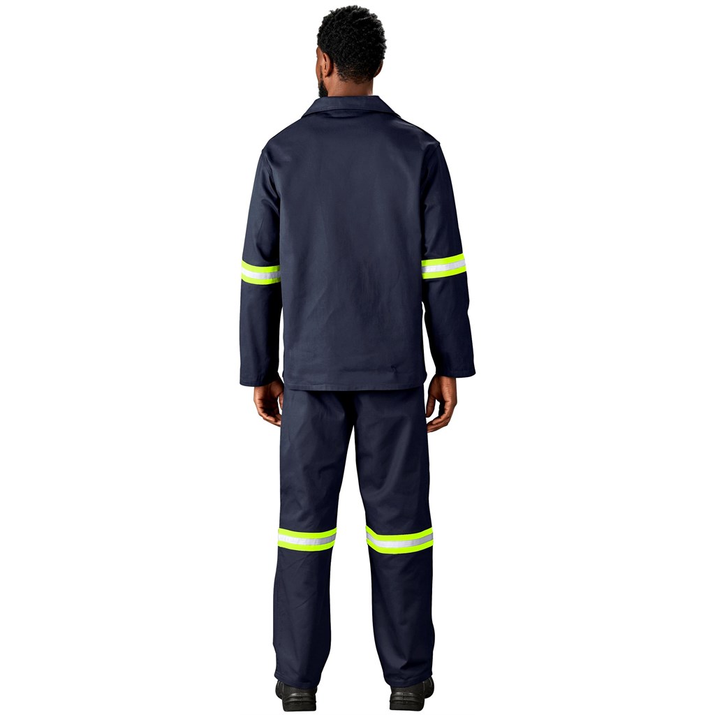 Artisan Premium 100% Cotton Pants - Reflective Legs - Yellow Tape - Image 10