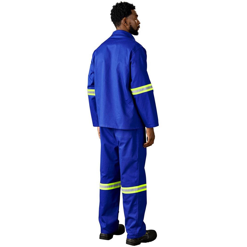 Artisan Premium 100% Cotton Pants - Reflective Legs - Yellow Tape - Image 16