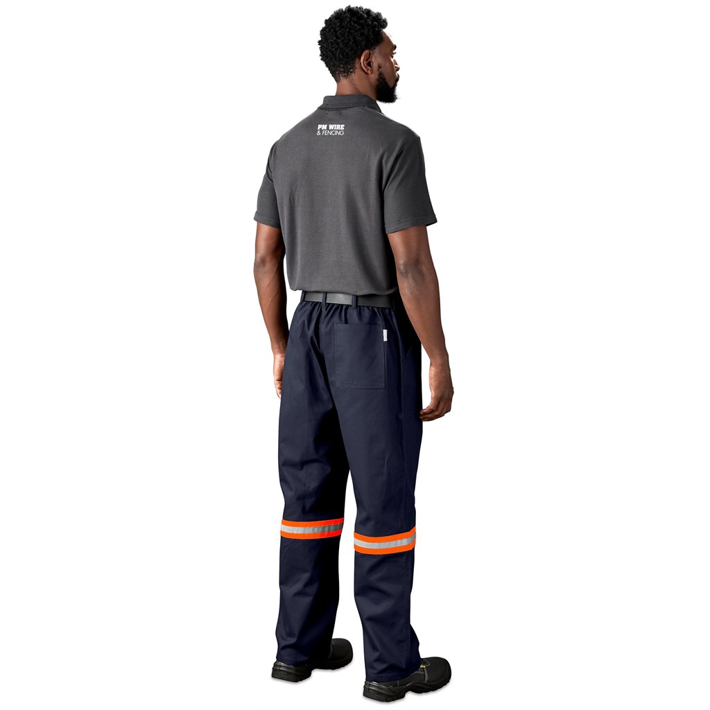 Artisan Premium 100% Cotton Pants – Reflective Legs – Orange Tape