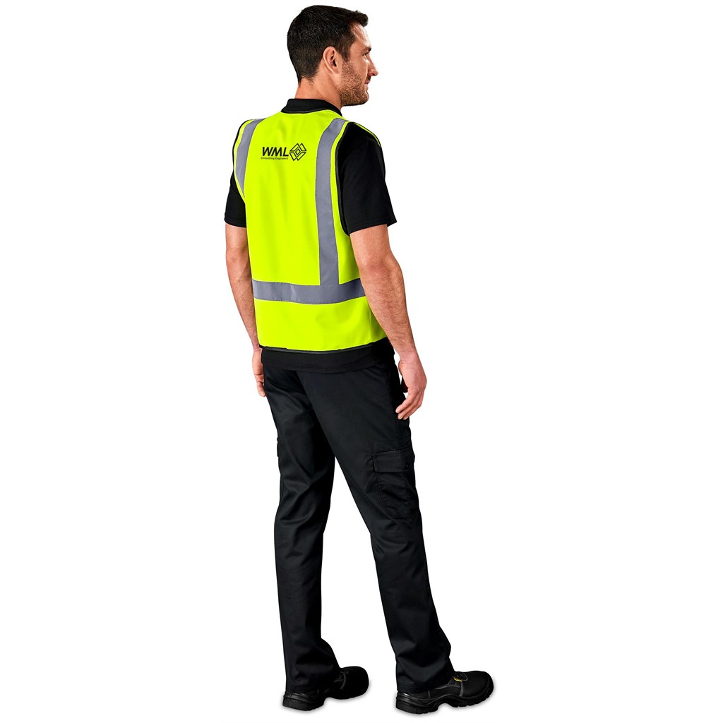 Direction En4 Hi-Viz Reflective Full Zip Vest - Image 9