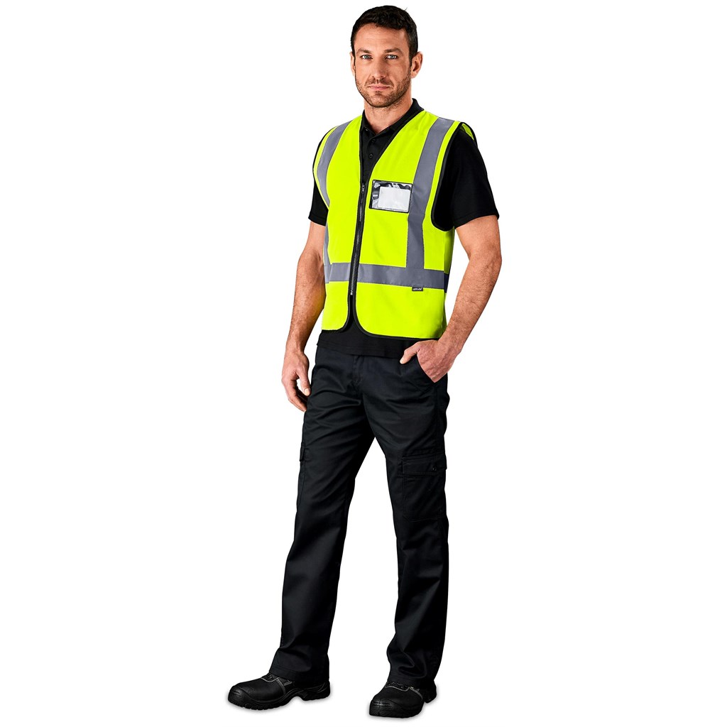 Direction En4 Hi-Viz Reflective Full Zip Vest - Image 8