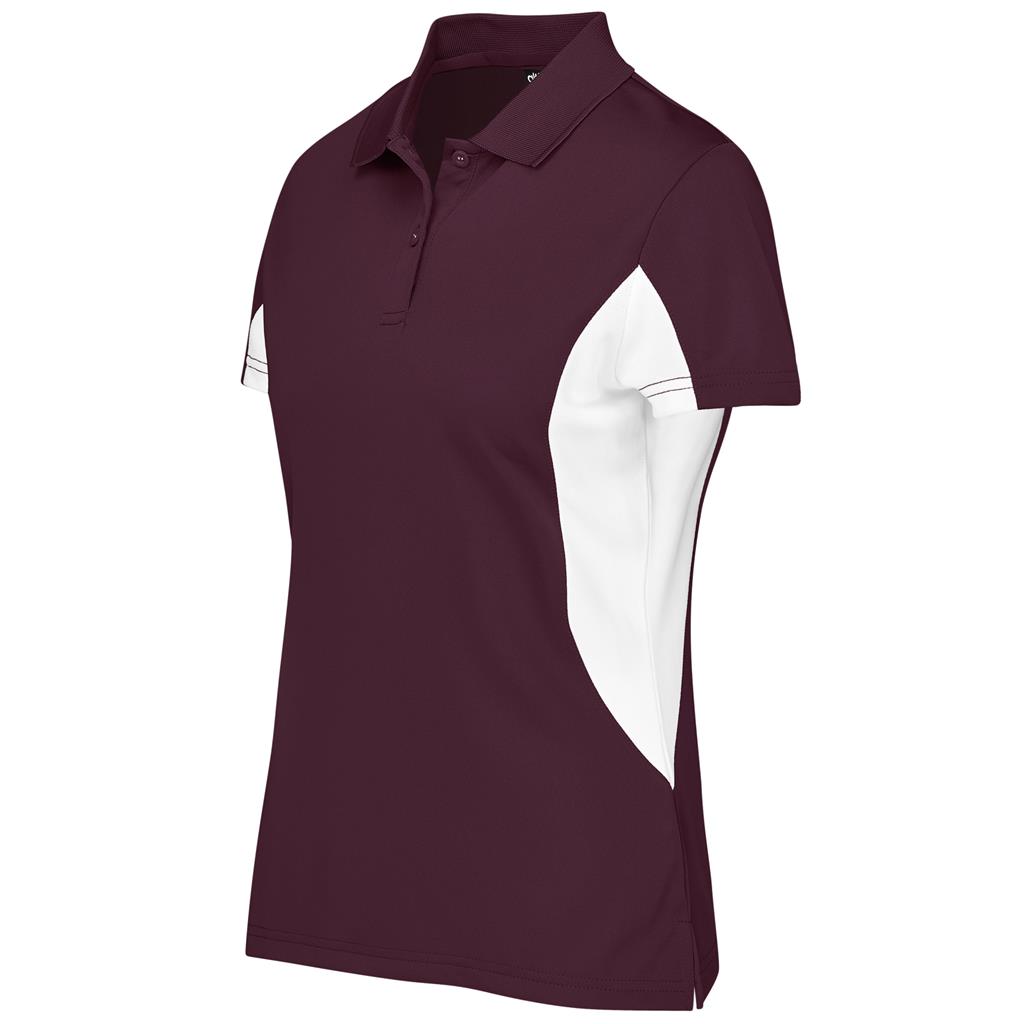 Ladies Championship Golf Shirt – Maroon