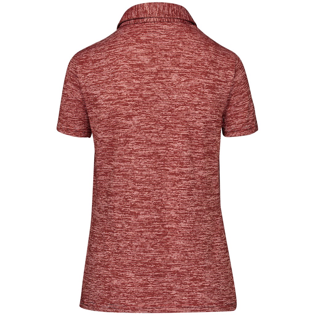 Ladies Echo Golf Shirt – Red