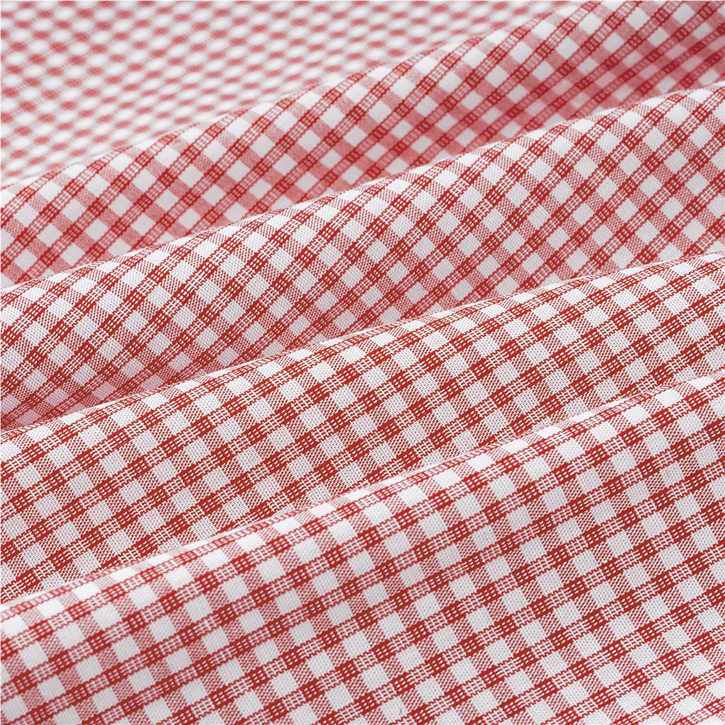 Mens Short Sleeve Edinburgh Shirt – Red