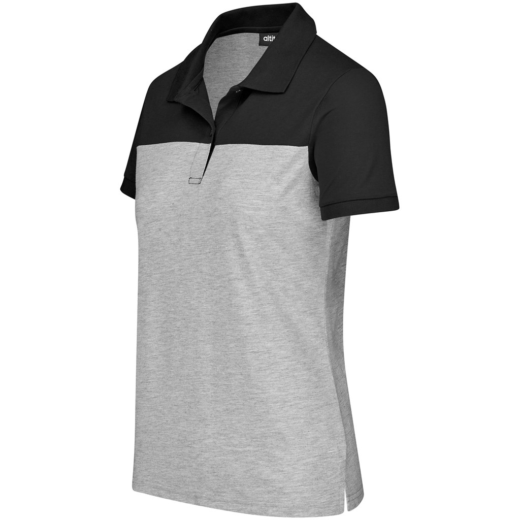 Ladies Urban Golf Shirt – Black