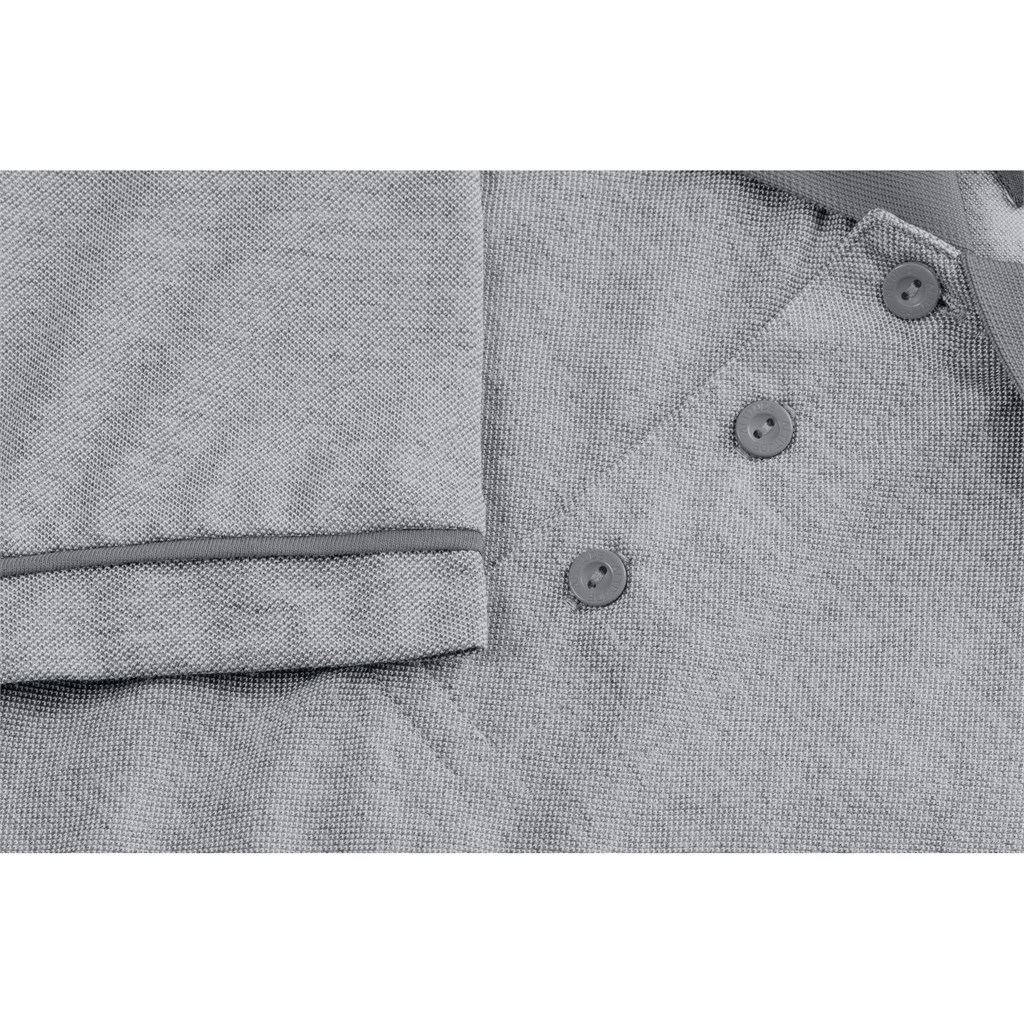 Mens Verge Golf Shirt – Light Grey