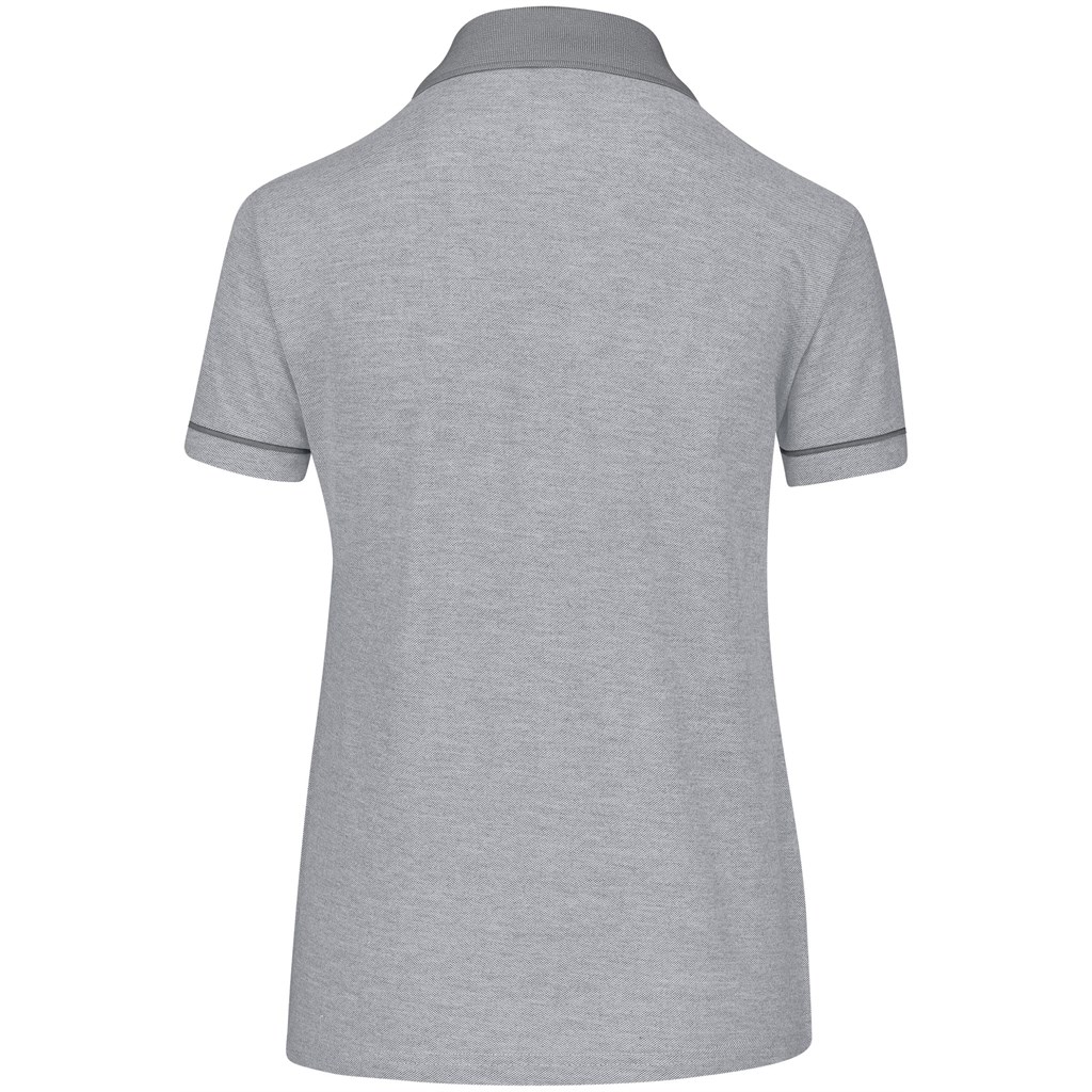 Ladies Verge Golf Shirt - Light Grey - Image 5