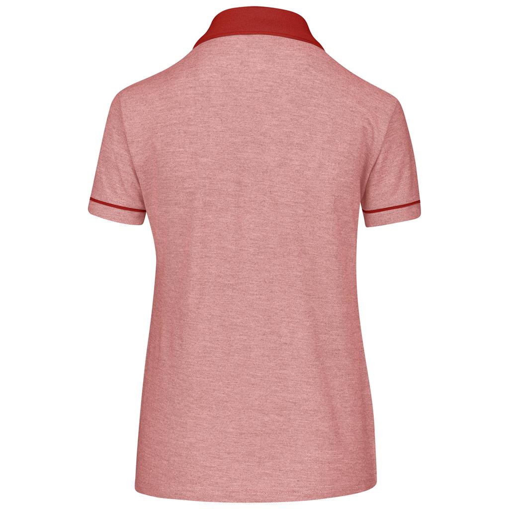 Ladies Verge Golf Shirt – Red
