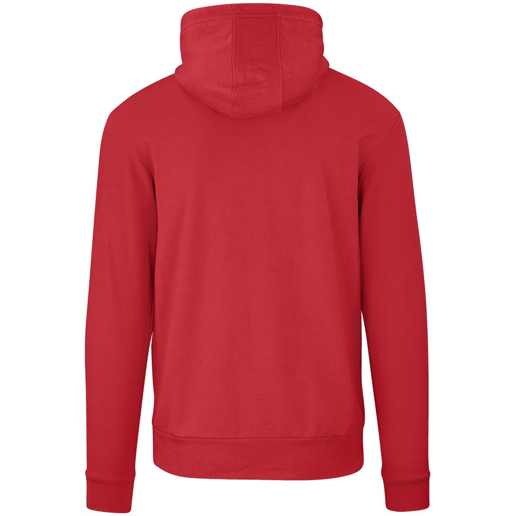 Mens Bravo Hooded Sweater – Red