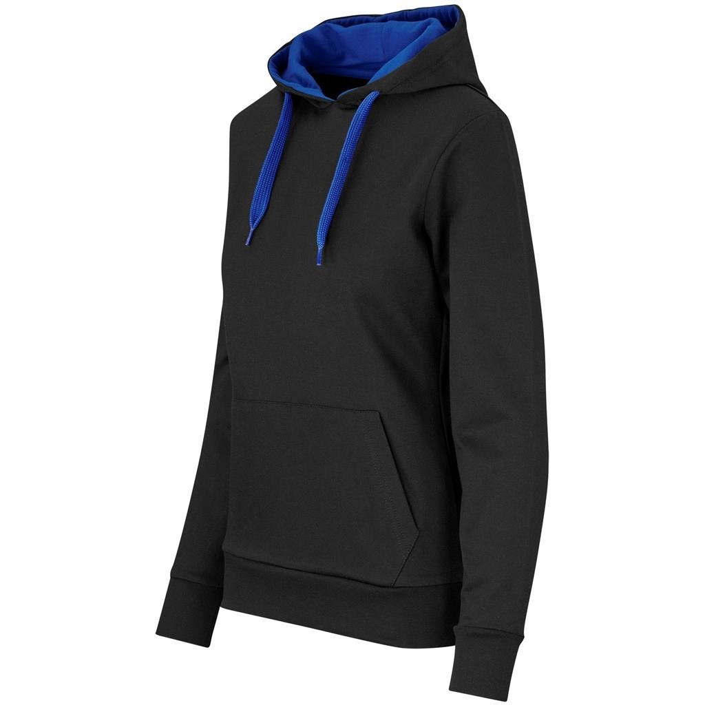 Ladies Solo Hooded Sweater – Blue