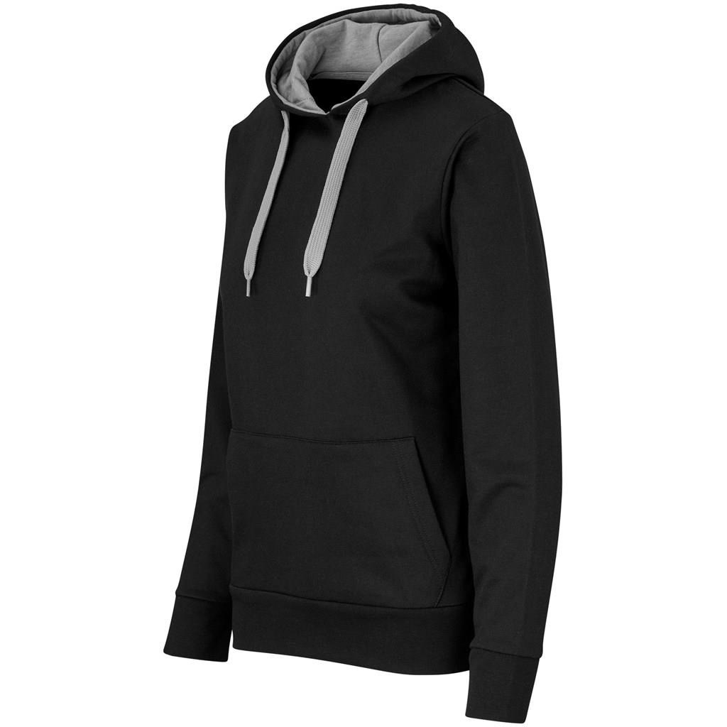 Ladies Solo Hooded Sweater – Grey