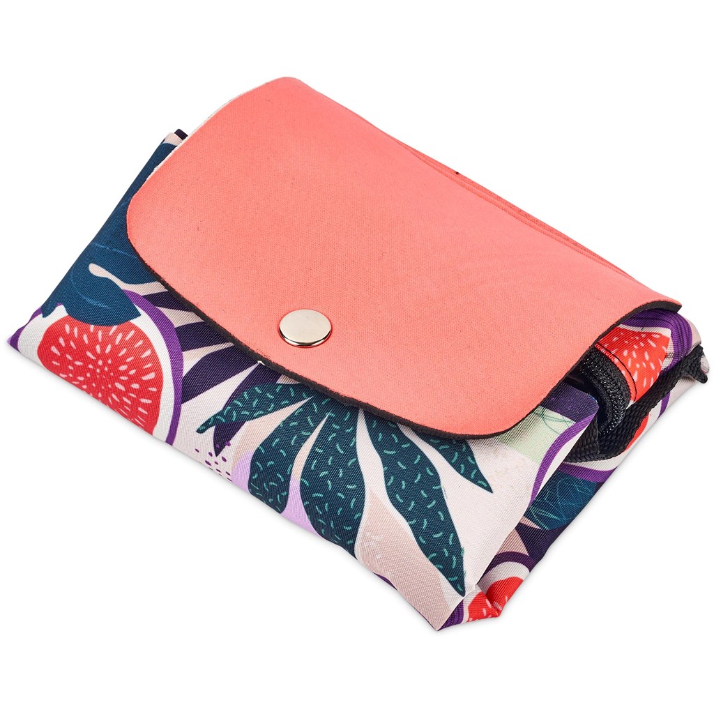 Hoppla Rosebank Polyester Roll-Up Tote Bag - Image 3