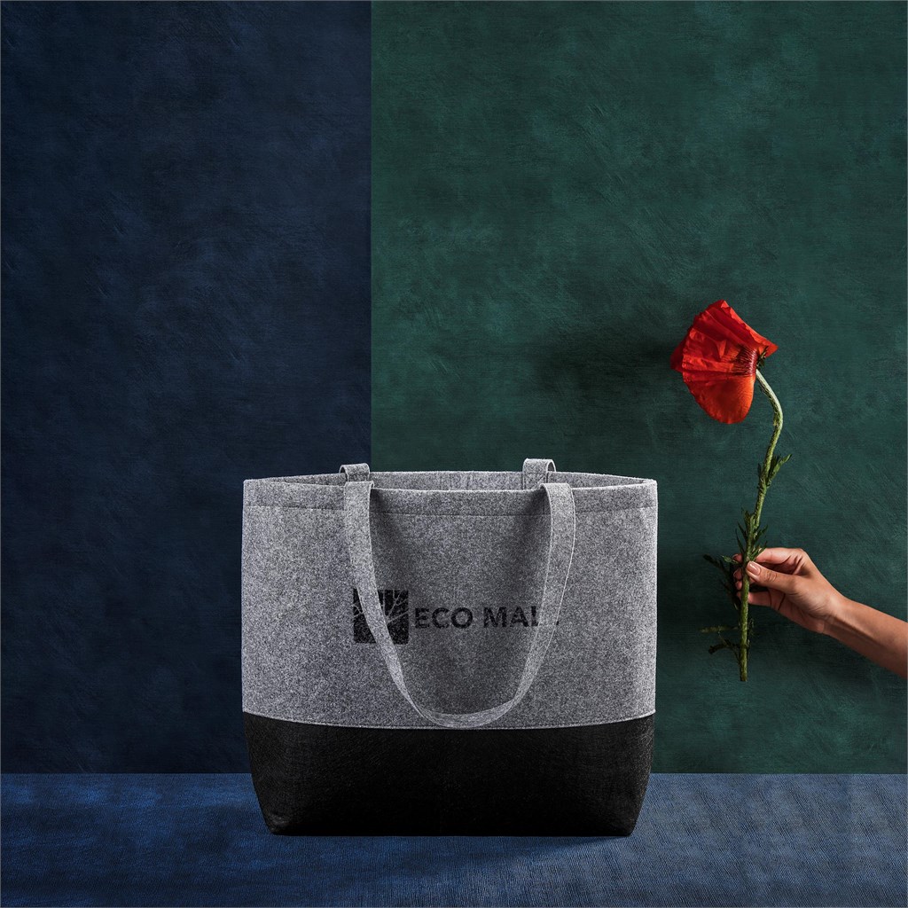 Okiyo Toku Recycled PET Felt Large Tote - Image 8