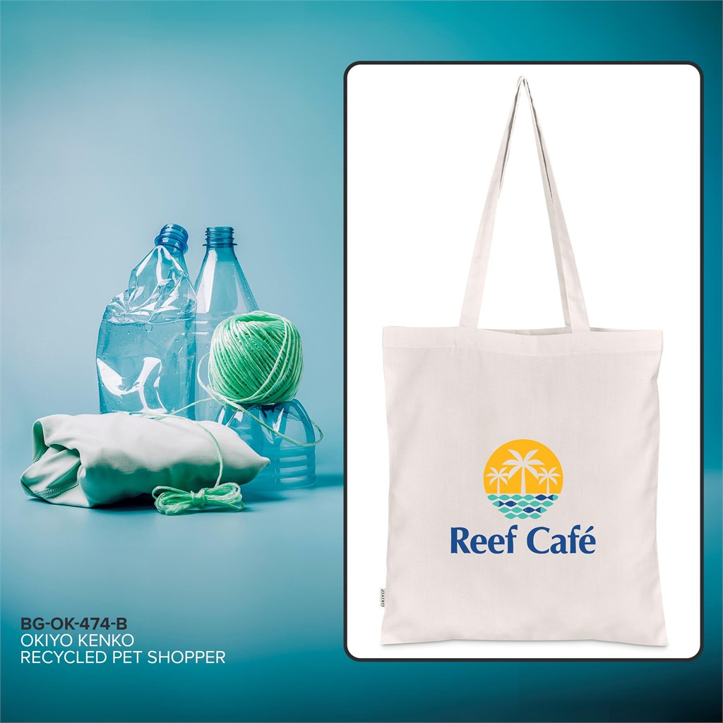 Okiyo Kenko Recycled PET Shopper - Image 3