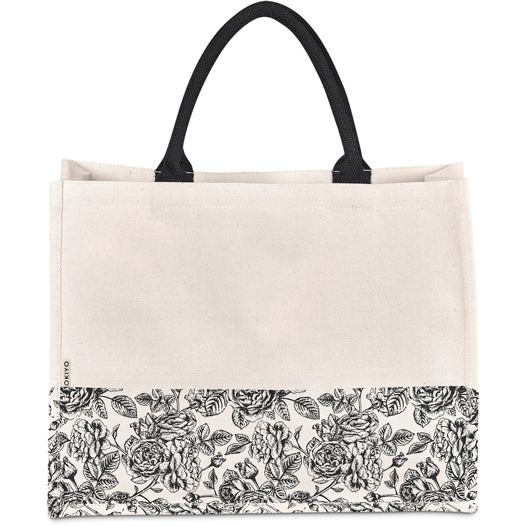 Okiyo Hana Printed Cotton Tote - Image 6