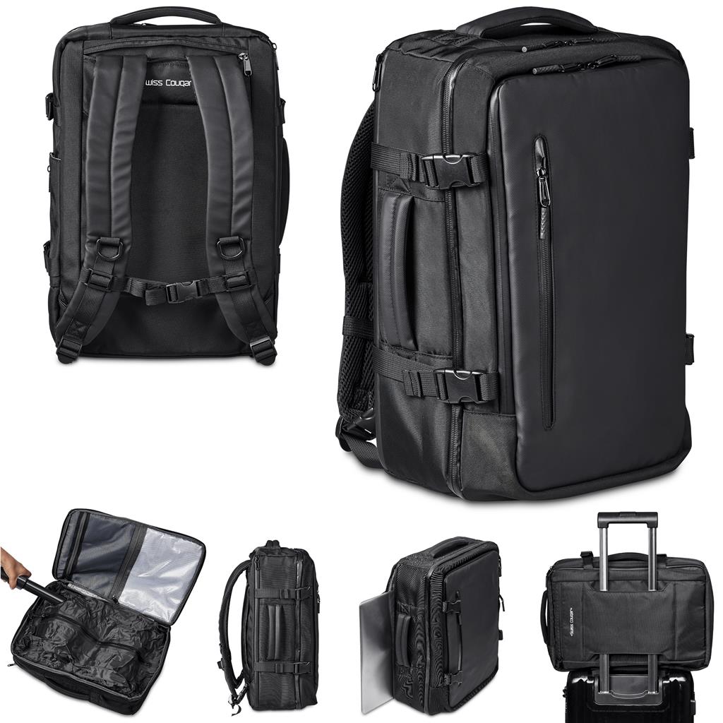 Swiss Cougar Lancaster Hybrid Laptop Backpack - BL - Image 20