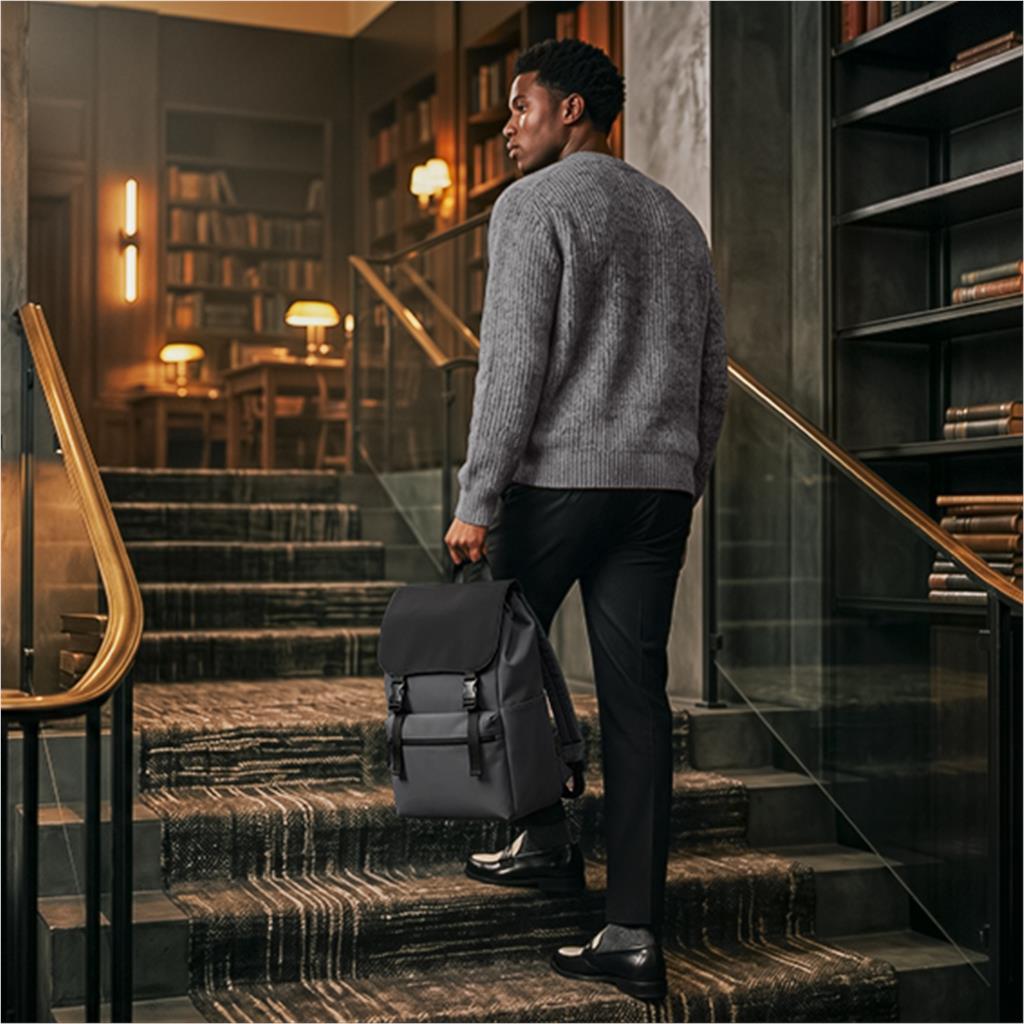 Serendipio Skyline Laptop Backpack - Image 9