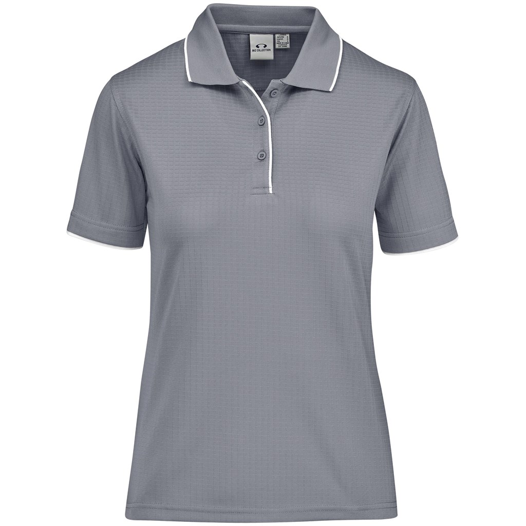 Ladies Elite Golf Shirt – Grey