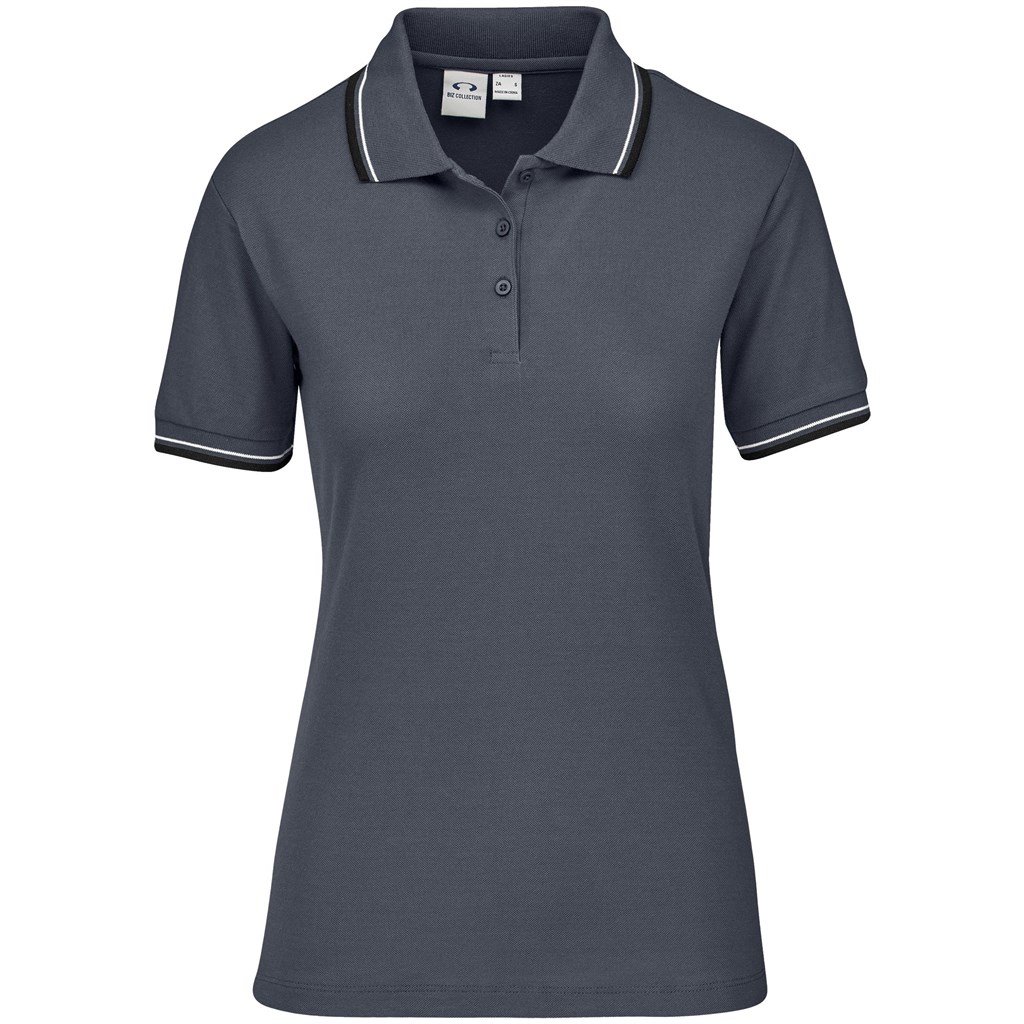 Ladies Cambridge Golf Shirt - Grey - Image 3