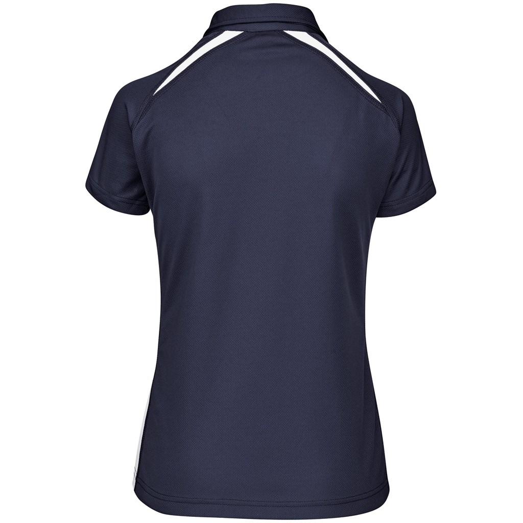 Ladies Splice Golf Shirt – Navy