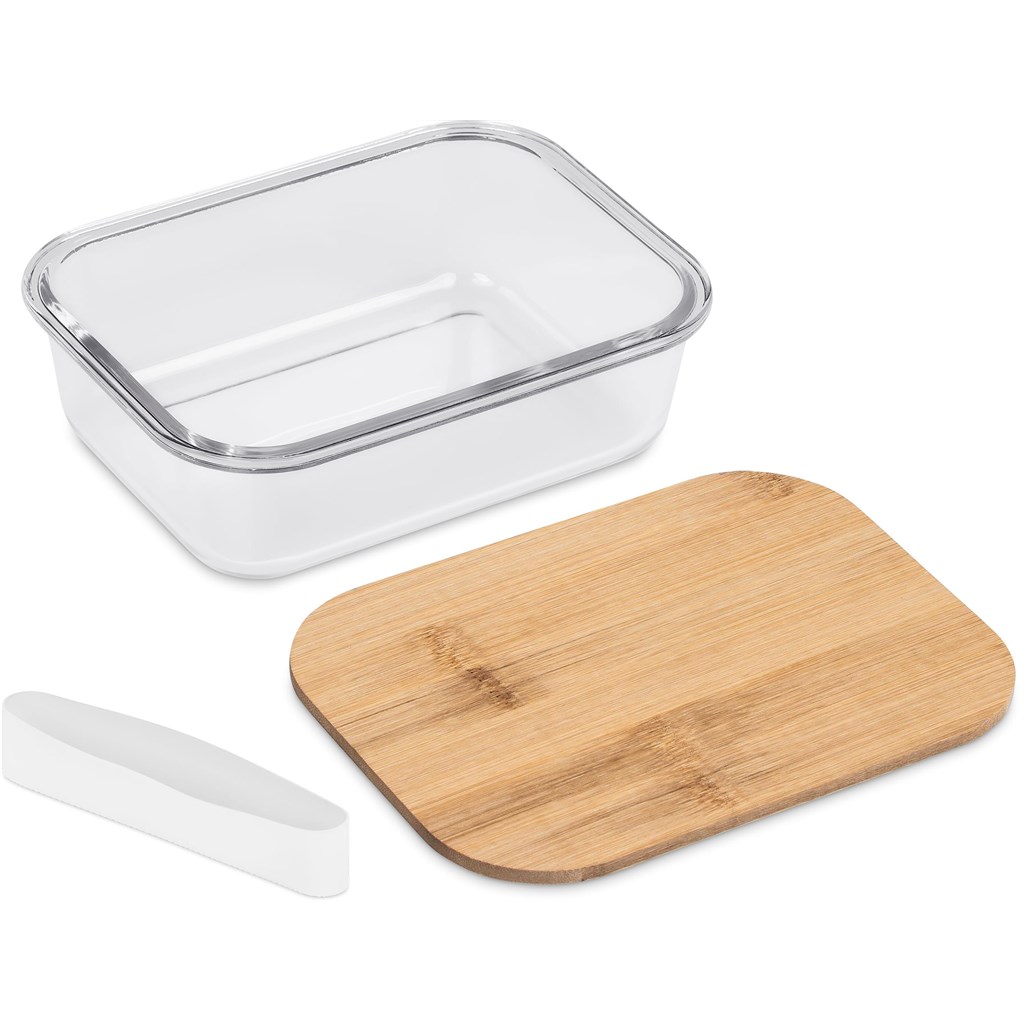 Okiyo Moshi Glass & Bamboo Lunch Box - Image 3