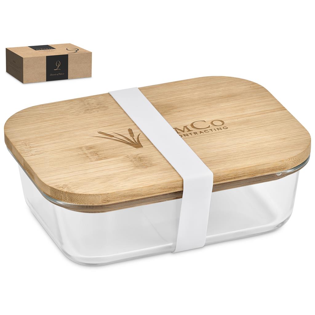 Okiyo Moshi Glass & Bamboo Lunch Box - Image 5