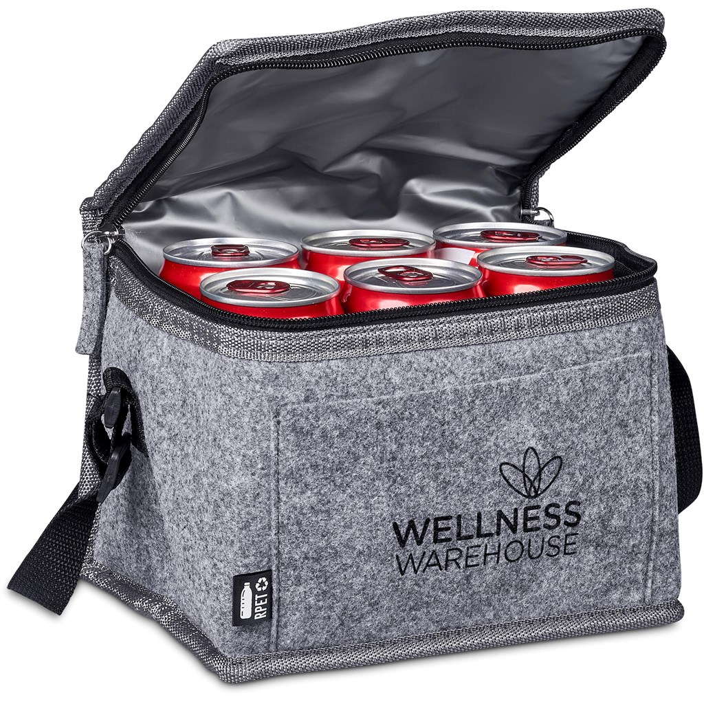 Okiyo Reitoko Recycled PET Felt 6-Can Cooler - Image 5
