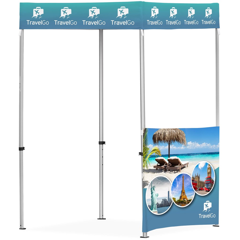 Ovation Sublimated Gazebo 1.5m X 1.5m - 1 Half-Wall Skin - Image 15