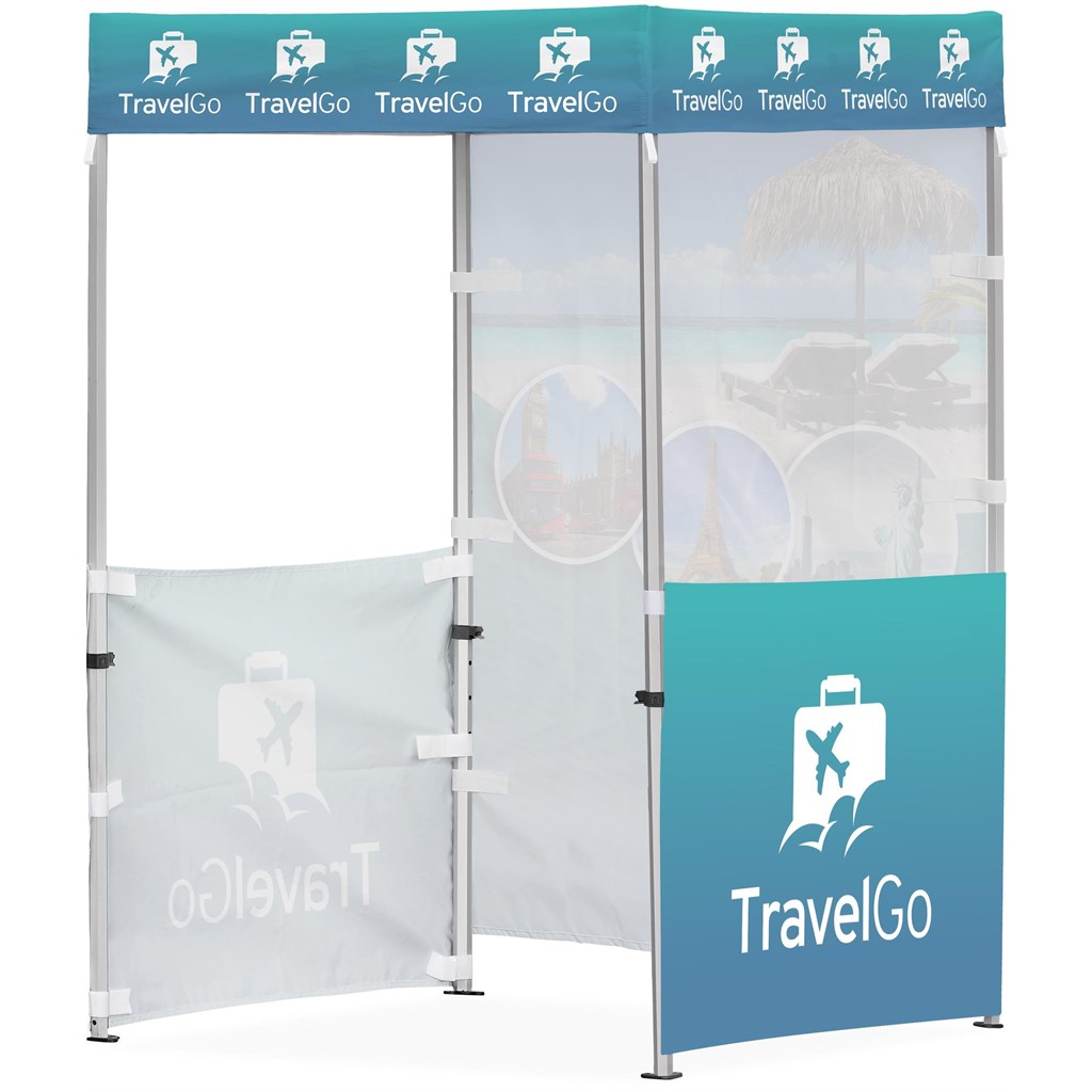 Ovation Sublimated Gazebo 1.5m X 1.5m - 2 Half-Wall Skins - 1 Full-Wall Skin - Image 19