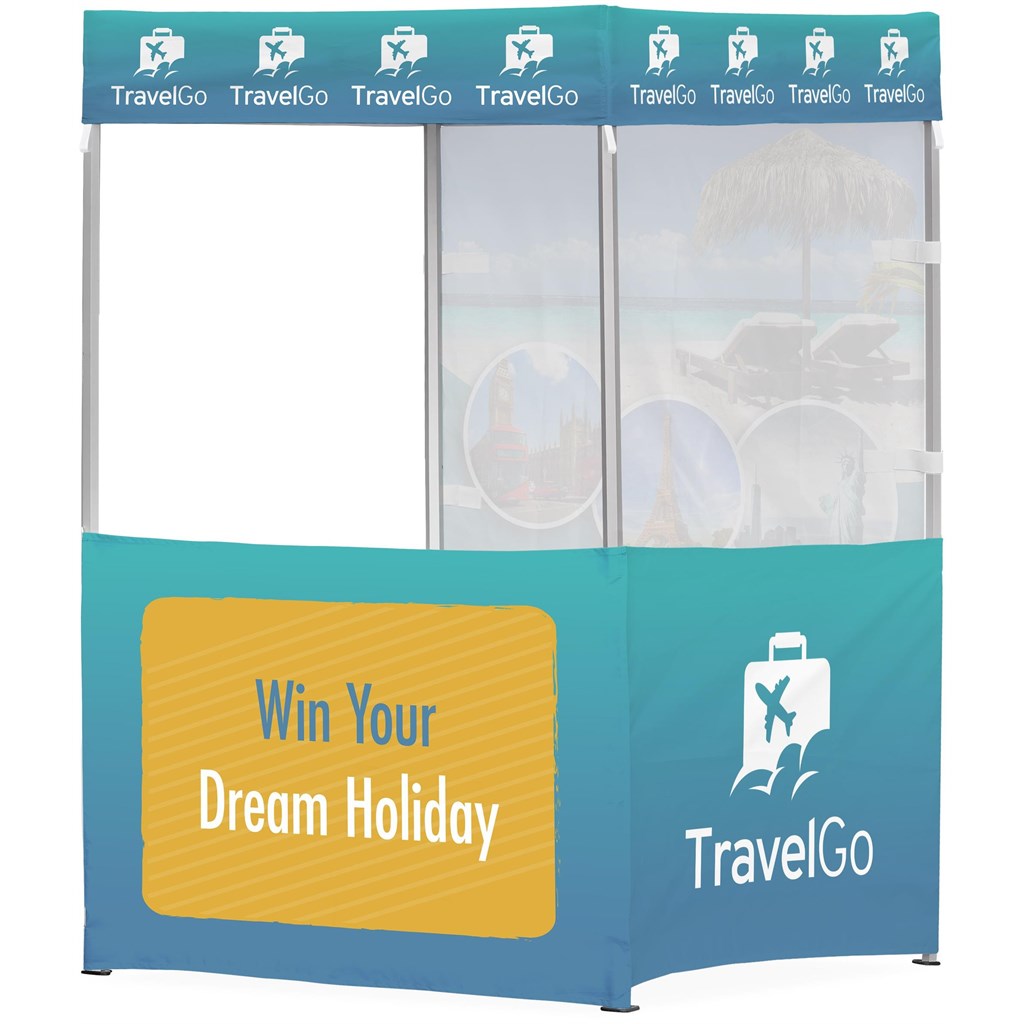 Ovation Sublimated Gazebo 1.5m X 1.5m - 2 Half-Wall Skins - 1 Full-Wall Skin - Image 21