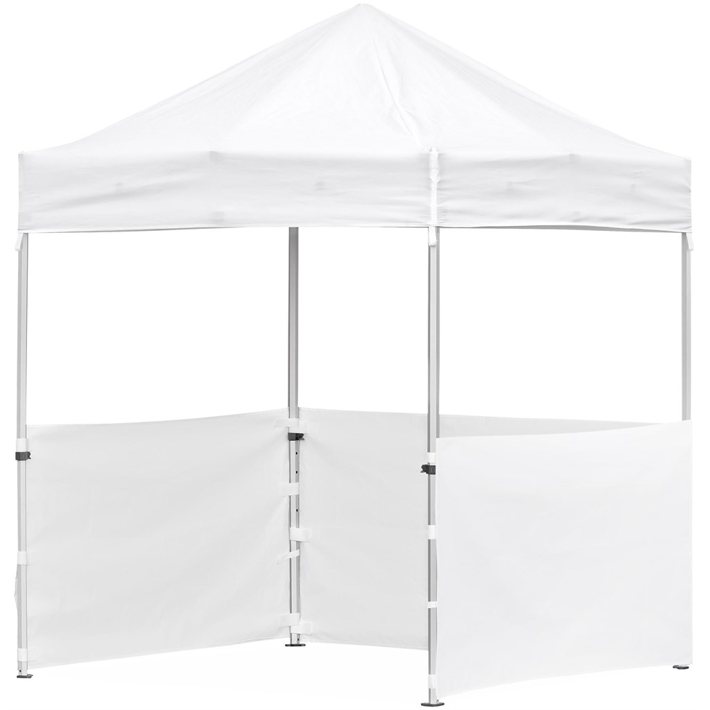 Ovation Sublimated Gazebo 2m X 2m Petite Frame – 3 Half-Wall Skins