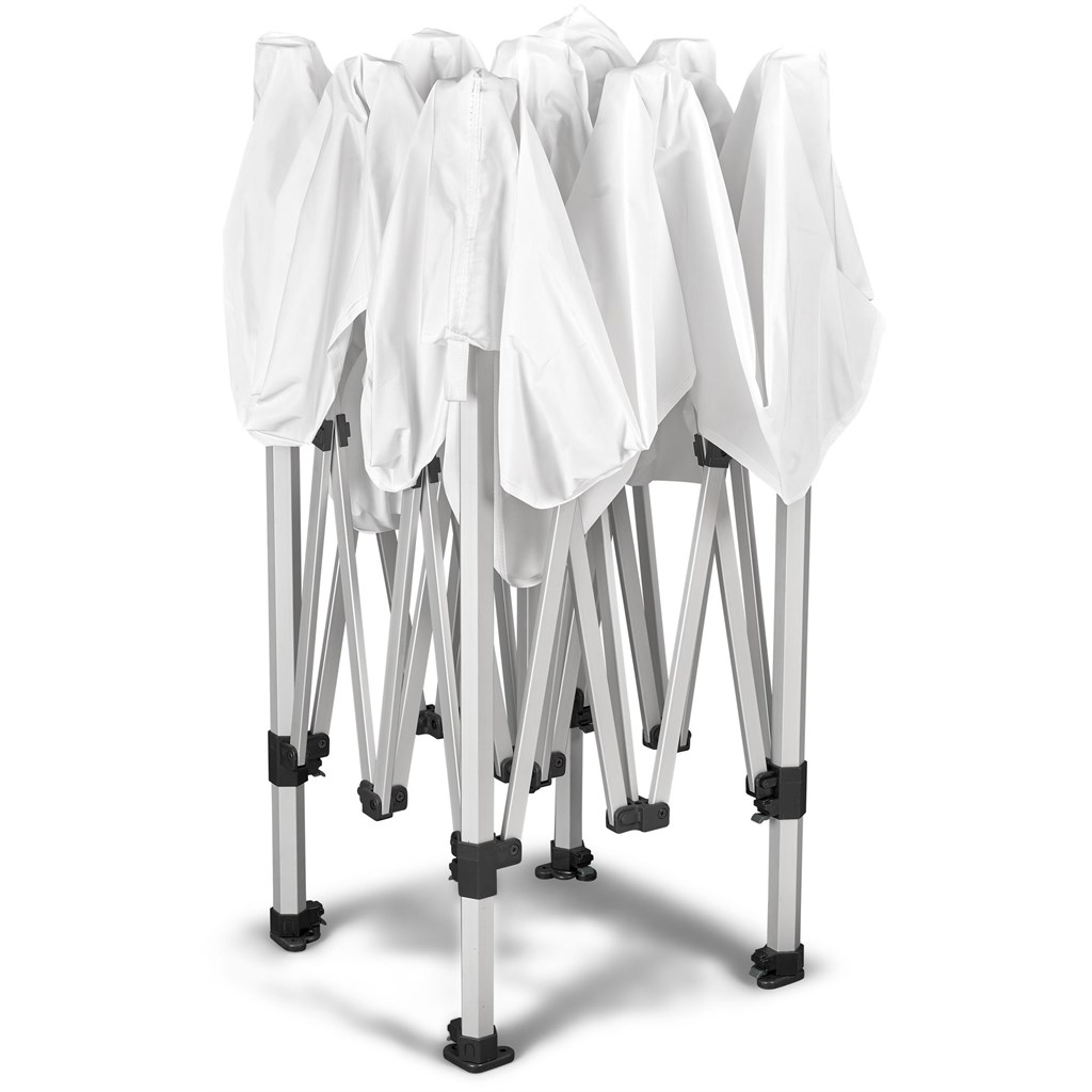 Ovation Sublimated Gazebo 2m X 2m Petite Frame - 3 Half-Wall Skins - Image 4