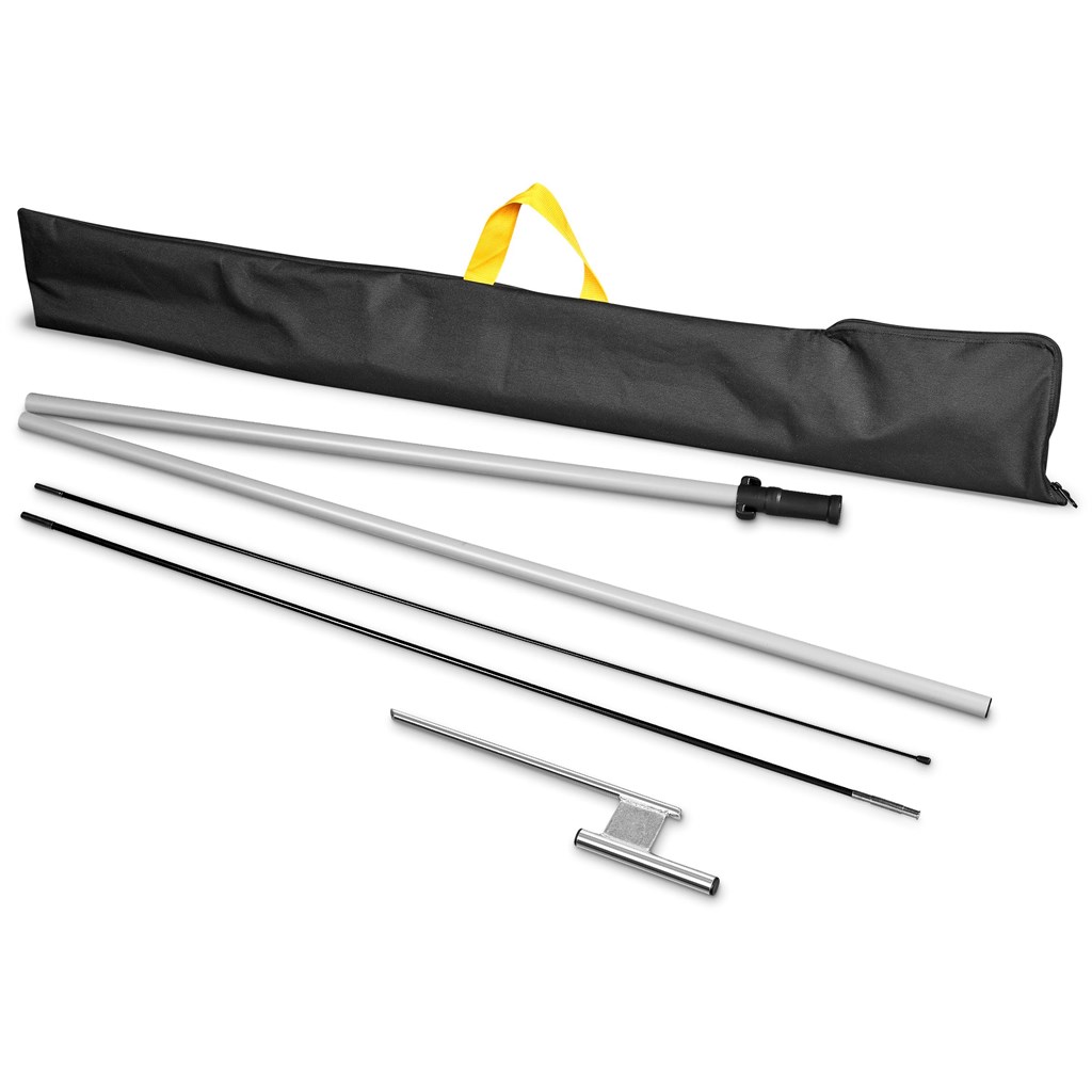 Legend 3M Sublimated Sharkfin Double-Sided Flying Banner - 1 complete unit - Image 3