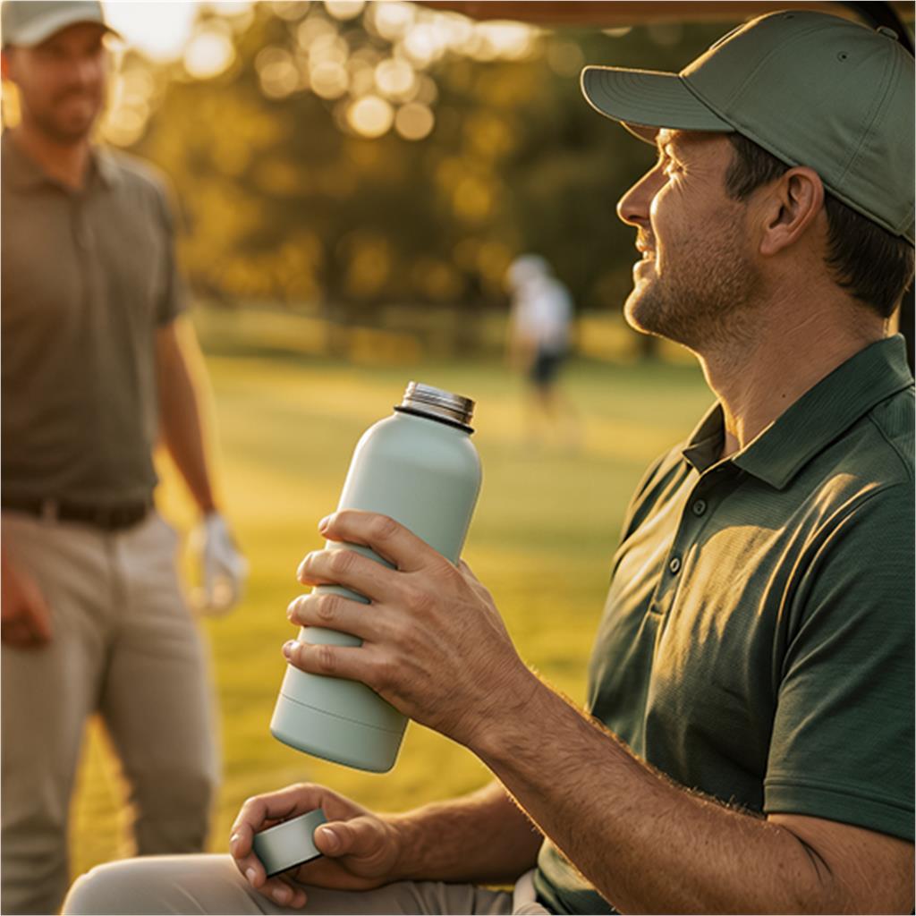 Kooshty Bermuda Recycled Stainless Steel Water Bottle – 800ml - Image 3