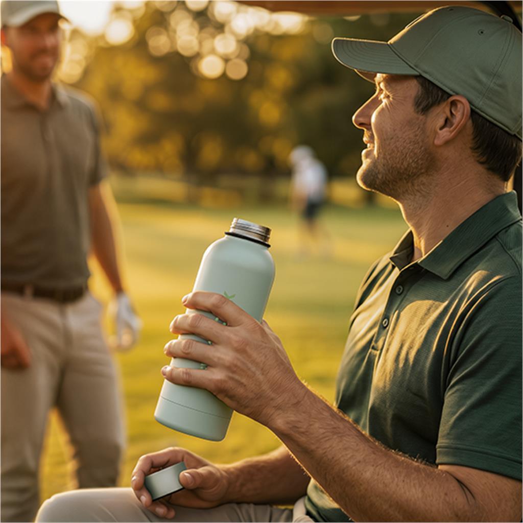 Kooshty Bermuda Recycled Stainless Steel Water Bottle – 800ml - Image 4