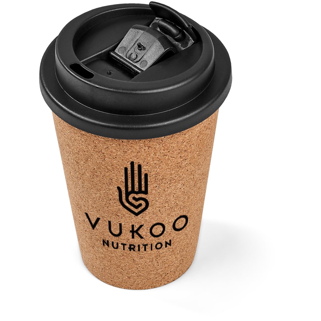 Okiyo Joki Cork & Wheat Straw Double-Wall Tumbler – 350ml - Image 4