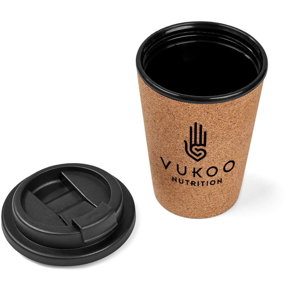 Okiyo Joki Cork & Wheat Straw Double-Wall Tumbler – 350ml - Image 8