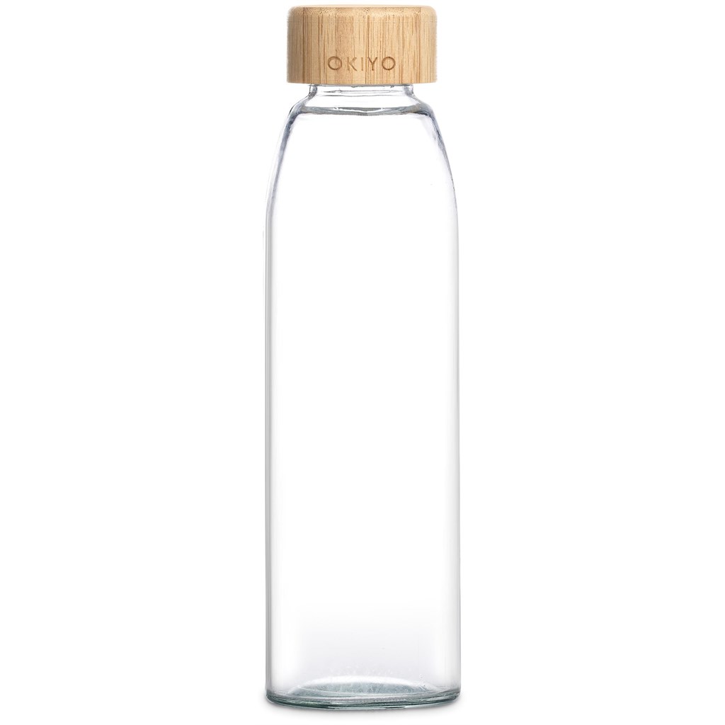Okiyo Wabi-Sabi Glass Water Bottle - 500ml - Image 5