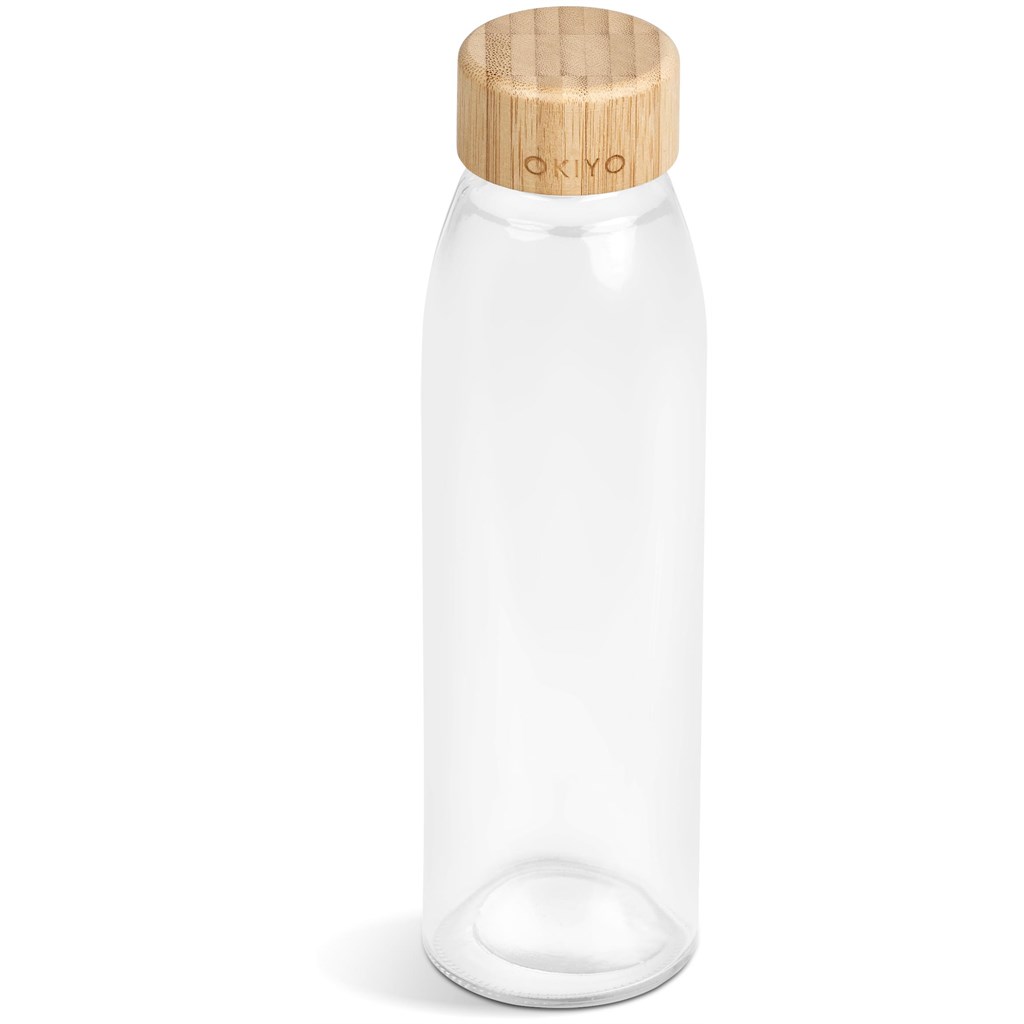 Okiyo Wabi-Sabi Glass Water Bottle - 500ml - Image 6
