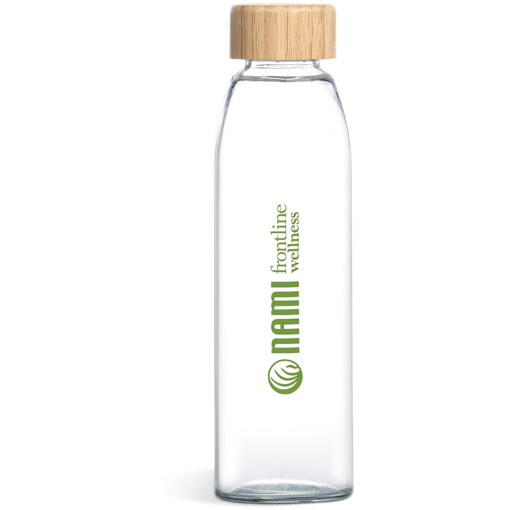 Okiyo Wabi-Sabi Glass Water Bottle - 500ml - Image 14