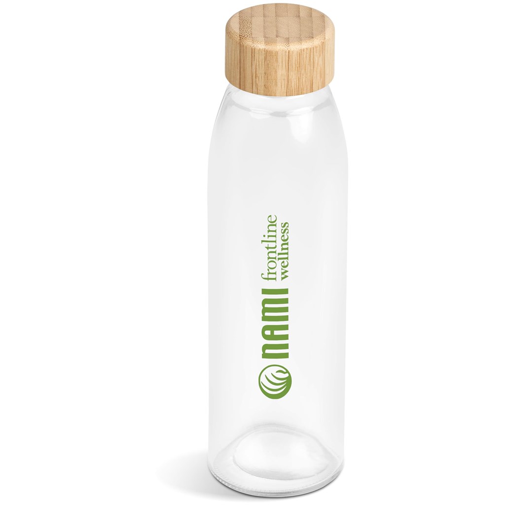 Okiyo Wabi-Sabi Glass Water Bottle - 500ml - Image 10
