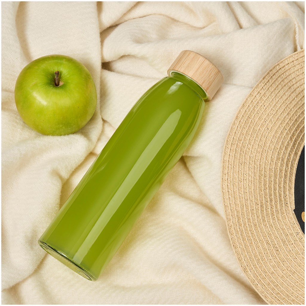 Okiyo Wabi-Sabi Glass Water Bottle - 500ml - Image 3