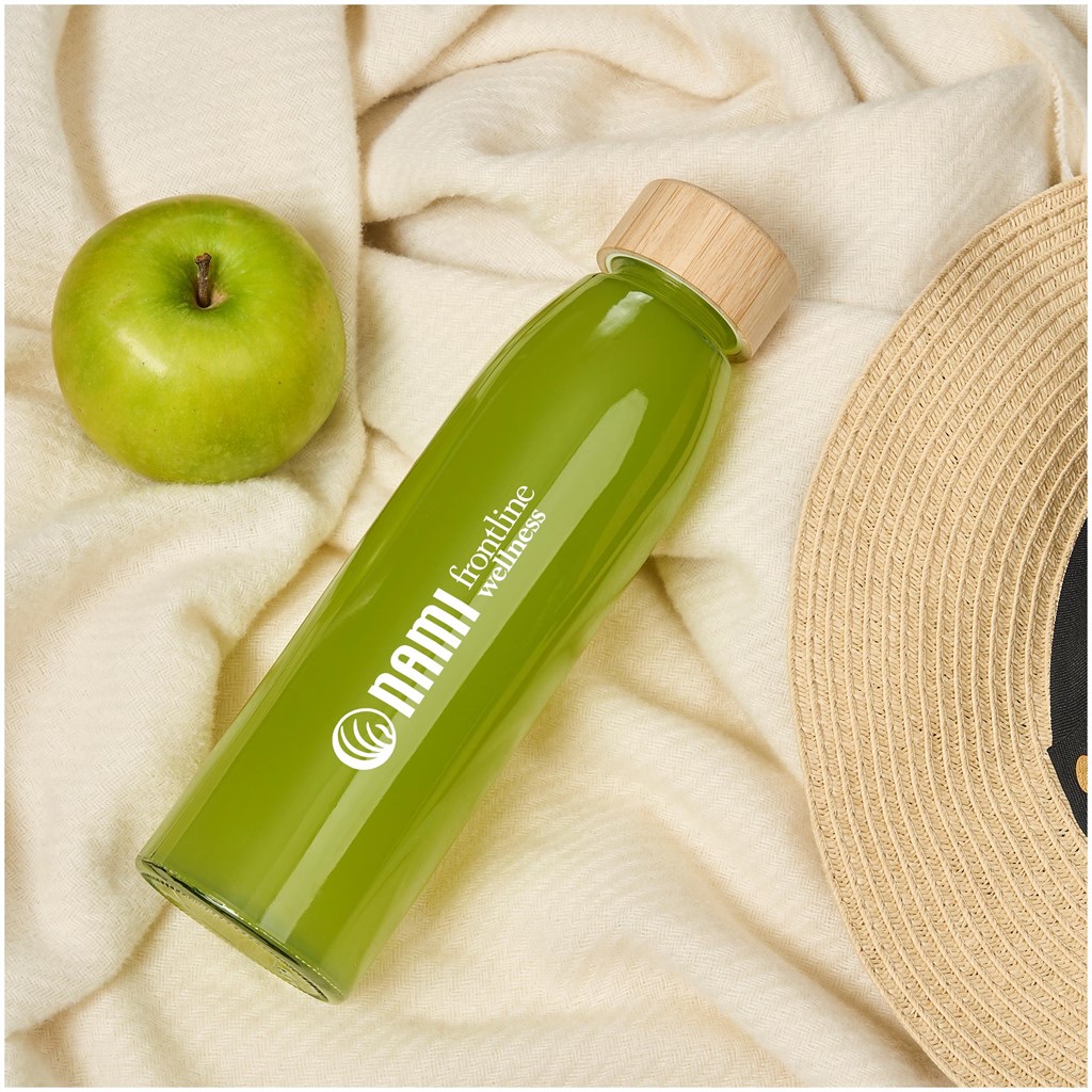 Okiyo Wabi-Sabi Glass Water Bottle – 500ml
