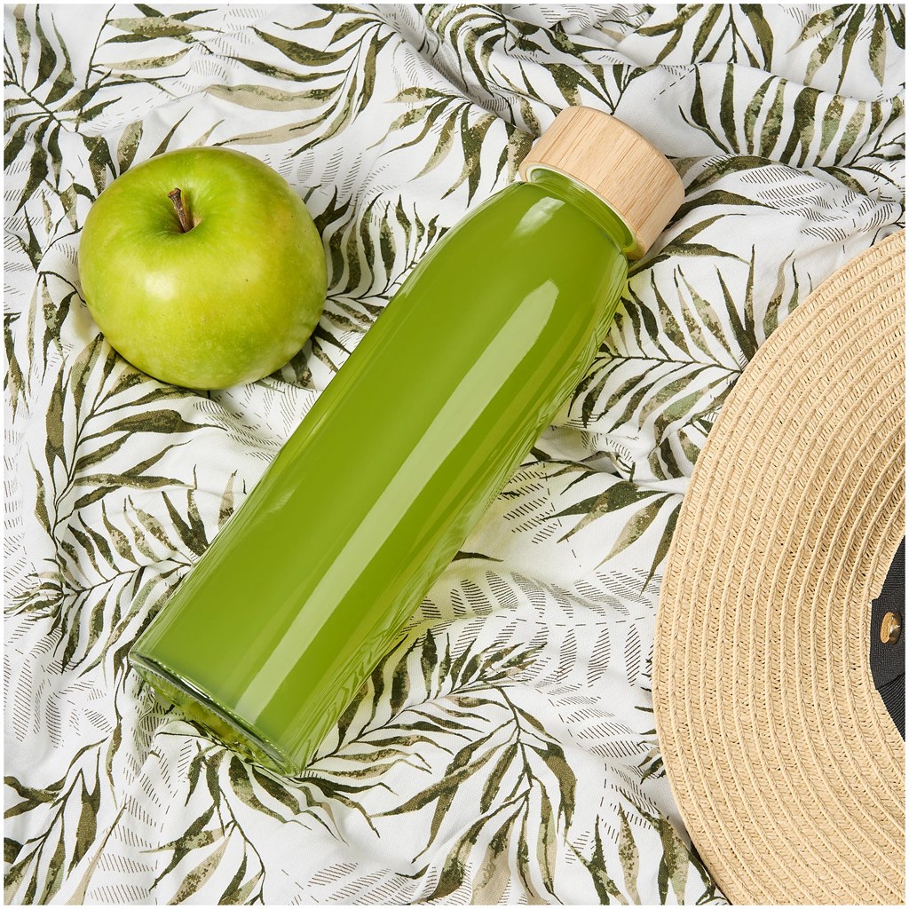 Okiyo Wabi-Sabi Glass Water Bottle - 500ml - Image 16