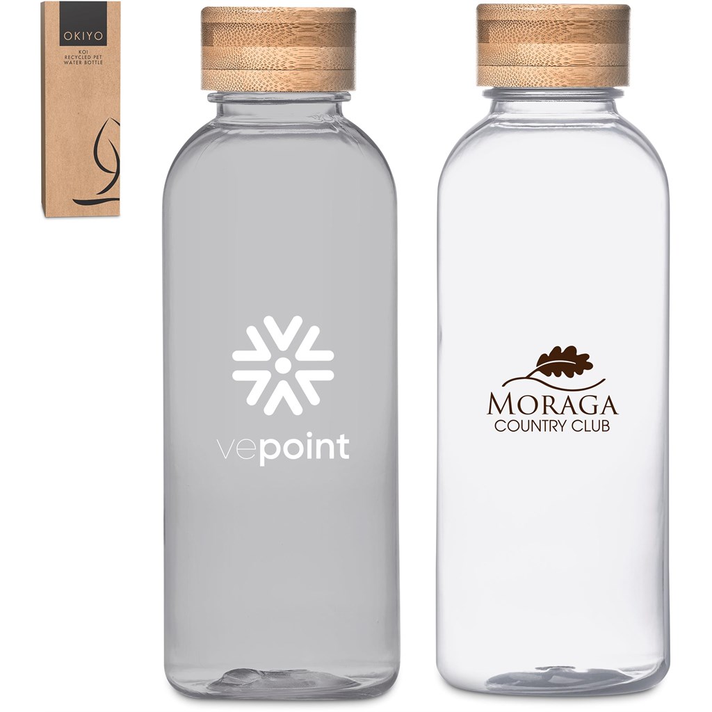 Okiyo Koi Recycled PET Water Bottle – 650ml - Image 3