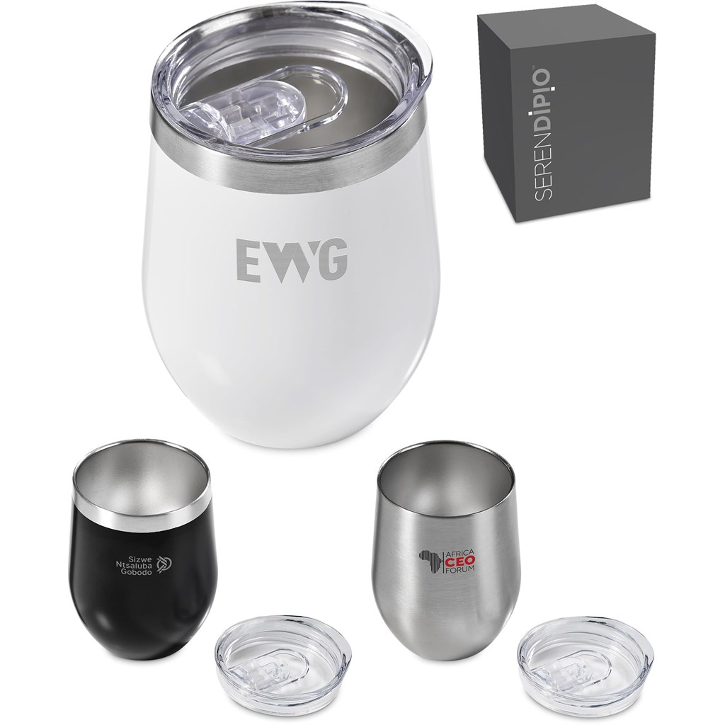 Serendipio Sheridan Stainless Steel Vacuum Tumbler - 300ml - Image 6