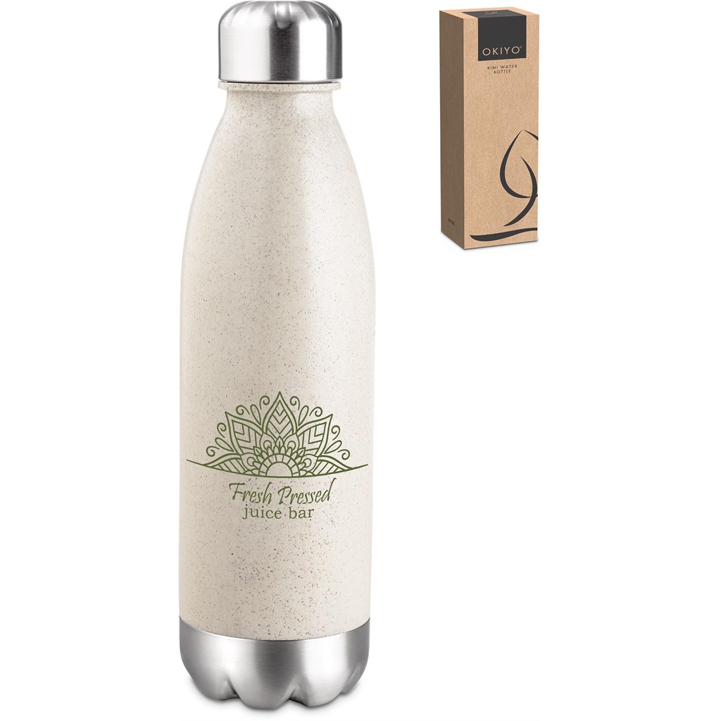 Okiyo Kimi Wheat Straw Water Bottle – 680ml