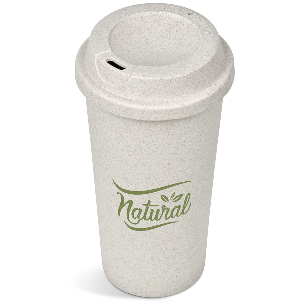 Okiyo Katagi Wheat Straw Double-Wall Tumbler – 450ml - Image 4