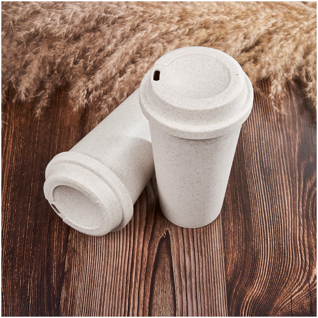 Okiyo Katagi Wheat Straw Double-Wall Tumbler – 450ml - Image 5